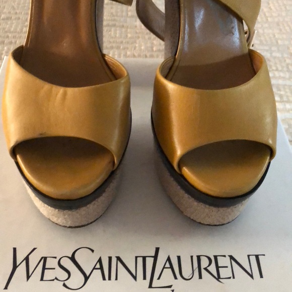 YSL Open Toe Heels - Picture 7 of 8